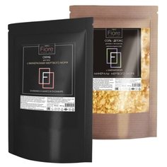 Набор эксклюзивной косметики Королевское СПА. Скраб и Соль для ванн. Клубника и манго в пломбире Fiore