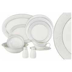 Обеденный сервиз Anna Lafarg Emily "Мелисента" 27 предметов на 6 персон (AL-14-310_27-E5)