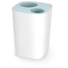 Контейнер мусорный Split™ для ванной комнаты, бело-голубой Joseph Joseph