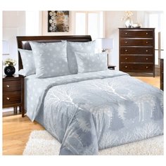 Постельное белье «Снежная долина 1», перкаль (Евро) Текс Дизайн