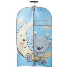 Чехол для одежды "Мишка", Д1000 Ш600, голубой Handy Home