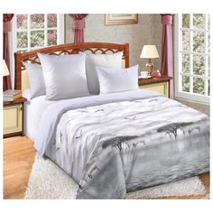 Постельное белье "Безмятежная даль 2" (Семейный) Перкаль Текс Дизайн