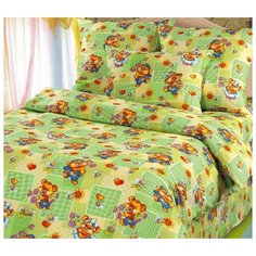 Постельное белье «Весёлая полянка 1», бязь (1.5) Текс Дизайн