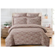 Постельное белье Cleo "Cotton Jacquard" сатин-жаккард; арт: CJ-01; Размер: евро размер Евро 4 наволочки
