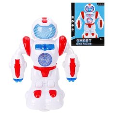 Робот Наша Игрушка на батарейках, свет, звук (168-33A)