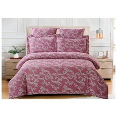 Постельное белье Cleo "Cotton Jacquard" сатин-жаккард; арт: CJ-08; Размер: евро размер Евро 4 наволочки