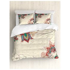 Комплект постельного белья "История красок", 1,5-спальный (пододеяльник+2 наволочки) Ambesonne