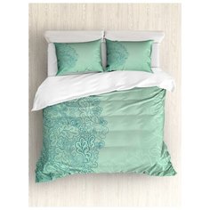 Комплект постельного белья "Узор Востока", 1,5-спальный (пододеяльник+2 наволочки) Ambesonne