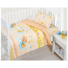 Детское постельное белье Баиньки, бязь, ясельный Артпостель