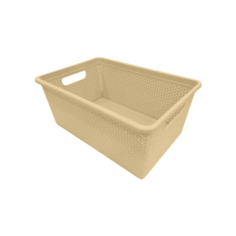 Корзина ПЦ Natural Style BQ4006 универсальная 20л слоновая кость Nice&Price