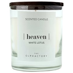 Свеча ароматическая Ambientair The Olphactory HEAVEN Black Белый лотос 40ч