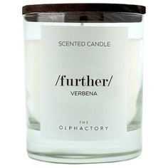 Свеча ароматическая Ambientair The Olphactory FURTHER Black Вербена 40ч