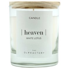 Свеча ароматическая Ambientair The Olphactory HEAVEN Белый лотос 40ч