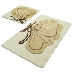 CHILAI HOME Комплект из 2 ковриков для ванной 60x100, 50x60 см 8697182800077