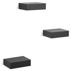 Набор из 3 полок Umbra Showcase черный