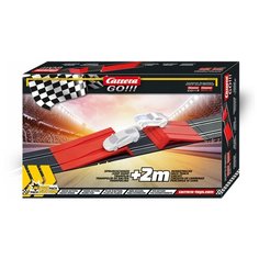 Трамплин + прямые (6 шт). Дополнительные части для автотреков Carrera Go!!!/Digial143
