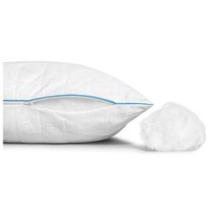 Medsleep / Подушка стеганая Skylor, льняное волокно и микроволокно «Лебяжий пух» Ultra Soft Лен, Лебяжий пух, 50x70 см