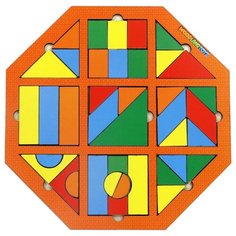 WoodlandToys Головоломка Калейдоскоп. Пламя