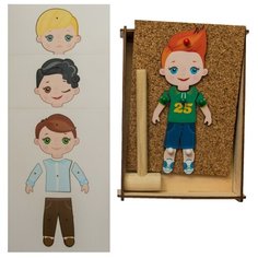 WoodlandToys Конструктор "Веселые гвоздики" Модники