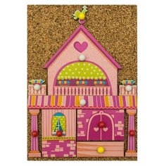 WoodlandToys Конструктор "Веселые гвоздики" Домики