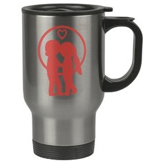 Автомобильная термокружка Влюбленные Drabs