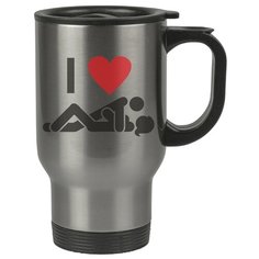 Автомобильная термокружка I love sex Drabs