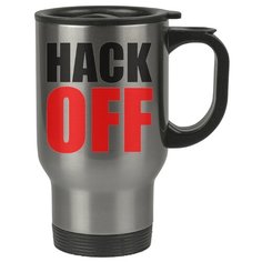 Автомобильная термокружка HACK OFF , Взломать Drabs