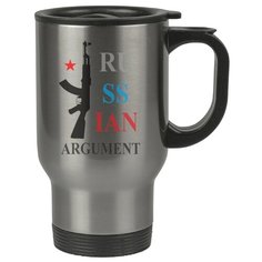 Автомобильная термокружка Russian argument Drabs