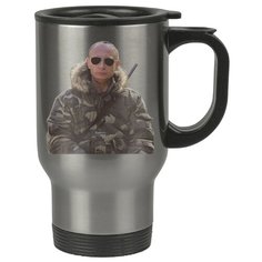 Автомобильная термокружка Путин, самый вежливый из людей Drabs