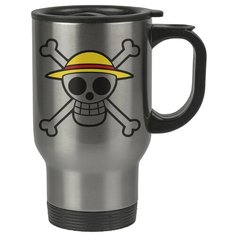 Автомобильная термокружка Череп в шляпе Drabs