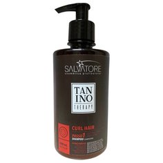 Salvatore TANINO THERAPY Curl Hair Shampoo Step 1 Perfect Curls Bio Collagen and Elastin Шампунь для кудрявых волос с коллагеном и эластином Шаг 1 300 мл.