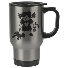 Автомобильная термокружка Злая девочка Drabs