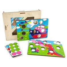 WoodLandToys Мозаика "Путешествие с друзьями"