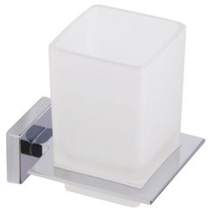 SWES Держатель для зубных щеток и пасты (для ванной), хромированный "SIGMA" (Россия)