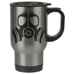 Автомобильная термокружка Противогаз двойной Drabs