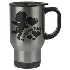 Автомобильная термокружка Я люблю тебя Drabs