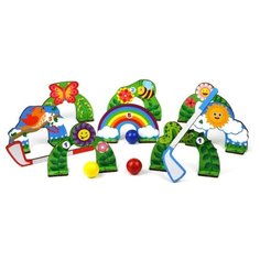 WoodlandToys Настольная игра Гольф "Полянка"