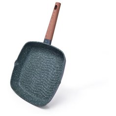 Сковорода-гриль Fissman ETNA STONE 28х5,5 см Квадратная (алюминий) (4399)