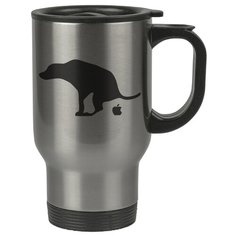 Автомобильная термокружка Мартышка сделала яблоко Apple Drabs