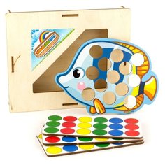 WoodlandToys Мозаика "Рыба"
