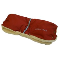 Муфта на ручку коляски Little Trek Полюс (красная) двойной утеплитель