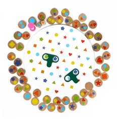 Развивающая головоломка с заданиями "Найди пару" 30х32х4 см Сима ленд