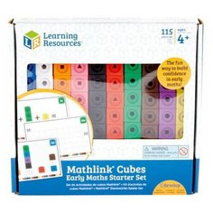 Игровой набор "Соединяющиеся кубики с карточками" (115 элементов) Learning Resources