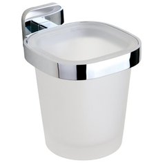 Стакан для зубных щеток настенный ELEGANTE Novella