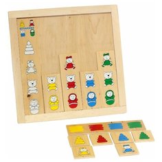 Развивающее пособие "Подбери игрушку" ЛЭМ