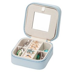 ШКАТУЛКА ДЛЯ УКРАШЕНИЙ S-660-BLU ГОЛУБОЙ Ismat Decor