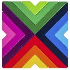 Конструктор головоломка "Изучаем формы и играем" 3624889 Сима ленд