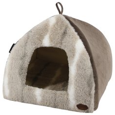 Домик для кошки NENGA 40х40х35см коричневый Nobby