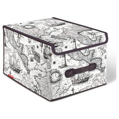 Короб стеллажный с крышкой, 30*40*25 см., EXPEDITION Valiant