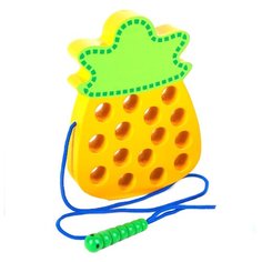 Игрушка развивающая "Ананас" 3×18×18 см Сима ленд